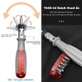 Tua vít đa năng góc xoay 180 độ 10 trong 1 sửa chữa tiện dụng