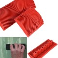 Bộ 2 cọ lăn sơn tạo vân gỗ hoa văn chuyên dụng