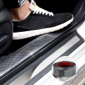 Nẹp cacbon dán chống xước nhiều vị trí trên ô tô, Bản rộng 5cm (dài 1m)