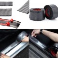 Nẹp cacbon dán chống xước nhiều vị trí trên ô tô, Bản rộng 5cm (dài 1m)