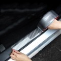 Nẹp cacbon dán chống xước nhiều vị trí trên ô tô, Bản rộng 5cm (dài 1m)
