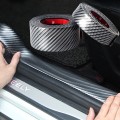 Nẹp cacbon dán chống xước nhiều vị trí trên ô tô, Bản rộng 5cm (dài 1m)