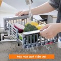 Giá kệ gác bồn rửa bát điều chỉnh kích thước tiện dụng