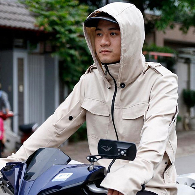 Áo chống nắng nam kaki thoáng khí siêu mát