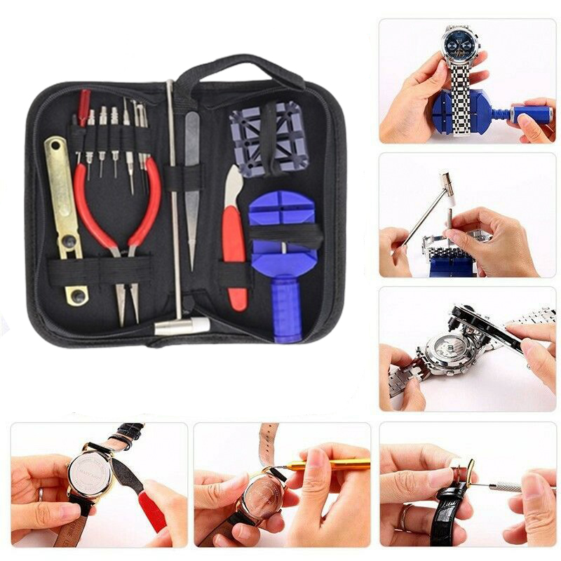Bộ dụng cụ sửa chữa đồng hồ tháo lắp 16 món cá nhân