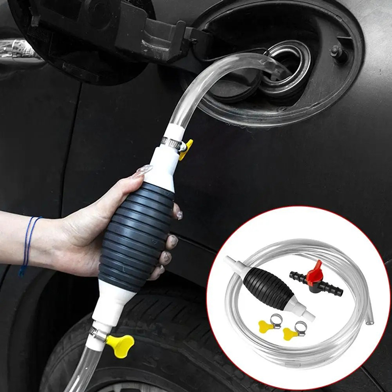 Dụng cụ bơm hút chất lỏng bằng tay nhanh chóng có nút dừng