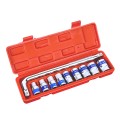 Bộ tuýp khẩu 10 món 1/2" cần L siết mở ốc chuyên dụng