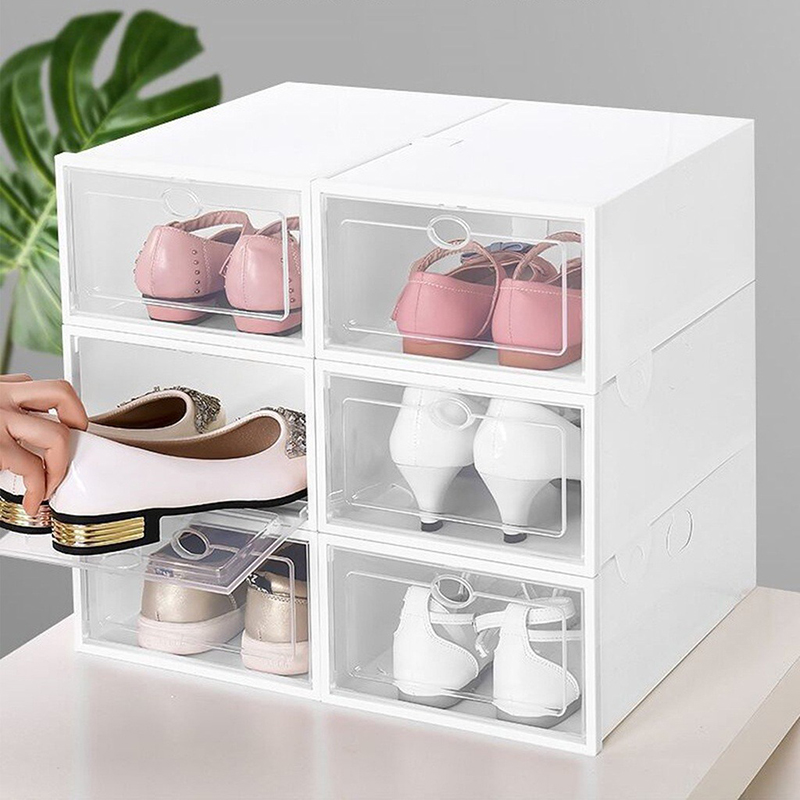 Hộp đựng giày dép bằng nhựa tiết kiệm diện tích