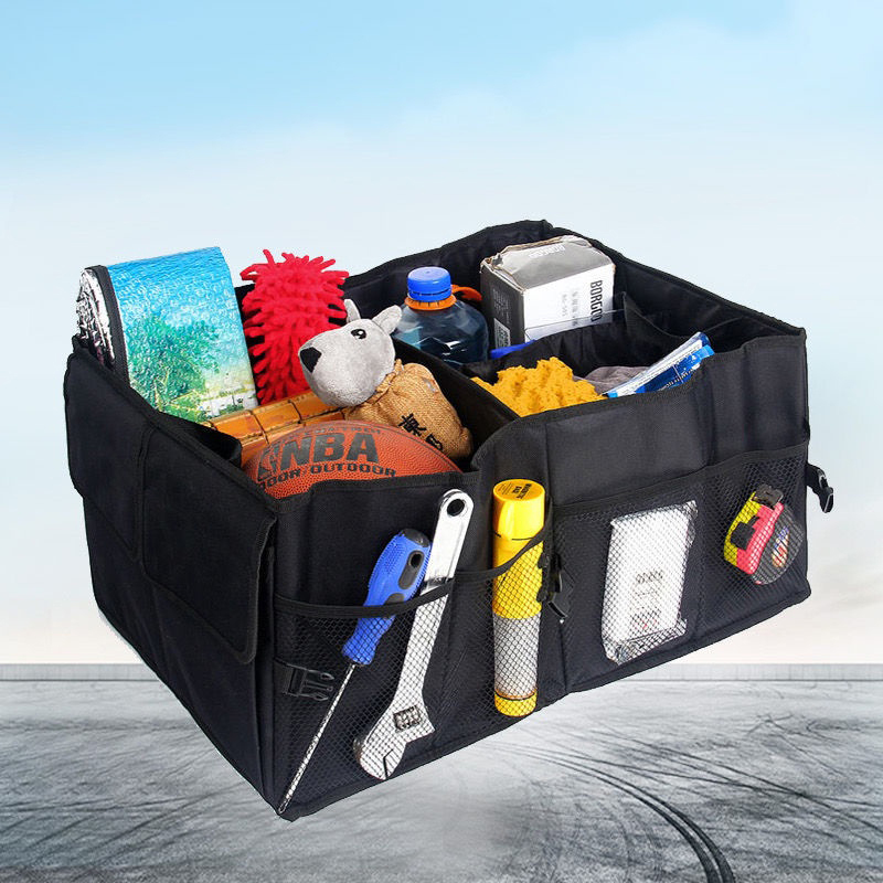 Túi vải đựng đồ cốp sau ô tô 6 ngăn tiện lợi