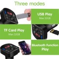 Tẩu sạc ô tô nghe nhạc bluetooth hỗ trợ đàm thoại , Loại không thẻ nhớ