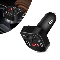 Tẩu sạc ô tô nghe nhạc bluetooth hỗ trợ đàm thoại , Loại không thẻ nhớ