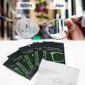 Khăn lau kính nano chống đọng hơi nước, sương mù chuyên dụng, Combo 30 khăn	