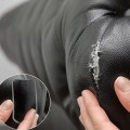 Miếng dán vải da Pu tự dính sửa chữa đồ da tiện lợi, Màu đen