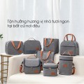 Túi đựng hộp cơm đa năng nhiều lớp, dày dặn, giữ nhiệt tốt, Loại TN-8014	