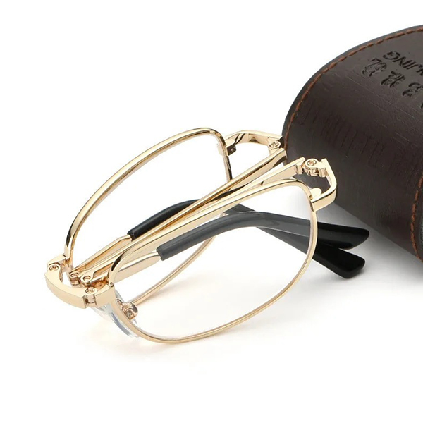 Kính viễn thị gấp gọn cao cấp kèm hộp đựng