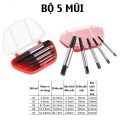 Bộ mũi vít vặn tháo ốc vít gãy cao cấp, Hộp 5 mũi