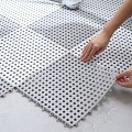 Thảm nhựa lót sàn nhà tắm, nhà vệ sinh, chống trơn trượt tiện dụng, Màu ghi