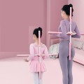 Gậy chống gù lưng tập yoga, định hình vai lưng thẳng, Màu hồng