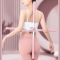 Gậy chống gù lưng tập yoga, định hình vai lưng thẳng, Màu hồng