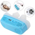 Thiết bị hỗ trợ chống ngủ ngáy kết hợp lọc không khí cao cấp, Màu xanh