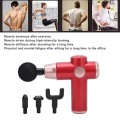 Máy massage mini cầm tay 4 đầu giảm đau mỏi hiệu quả