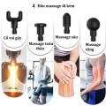Súng massage cầm tay 6 chế độ cải thiện đau mỏi vai gáy, Loại có màn hình led