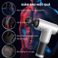 Súng massage cầm tay 6 chế độ cải thiện đau mỏi vai gáy, Loại có màn hình led