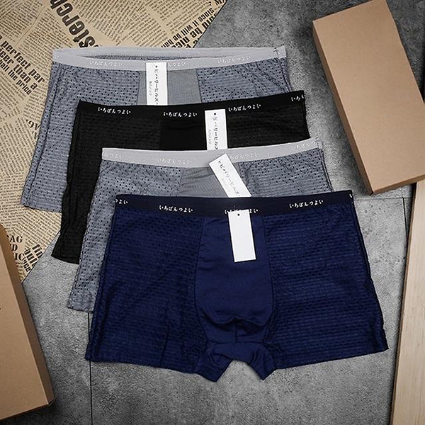 Combo 4 quần sịp nam kháng khuẩn siêu mát