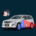 Gương cầu lồi 2 mặt xóa điểm mù ô tô hữu dụng, Loại gương bên phải