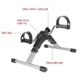 Bàn đạp phục hồi chức năng chân, tay có kháng lực, Có màn hình