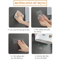 Bộ nhả kem đánh răng tự động kèm cốc từ tính tiện dụng, Bộ 3 cốc