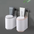 Bộ nhả kem đánh răng tự động kèm cốc từ tính tiện dụng, Bộ 3 cốc