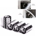 Combo 4 nắp chụp chân van xe ô tô tích hợp logo xe cao cấp, Logo Mazda	