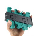 Thước định hình, sao chép hình dạng, thước đo lấy góc đường viền, thước đo đa góc cao cấp, Màu đỏ - Loại 25cm