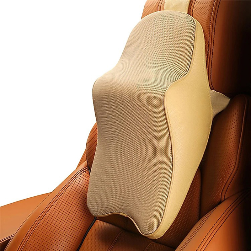 Gối tựa đầu xe ô tô cao su non giảm đau mỏi cổ vai gáy