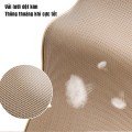 Gối tựa đầu xe ô tô cao su non giảm đau mỏi cổ vai gáy, Màu đen