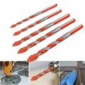 Bộ 5 mũi khoan gạch men đa năng 5-12mm, Màu cam