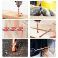 Bộ 5 mũi khoan gạch men đa năng 5-12mm, Màu cam