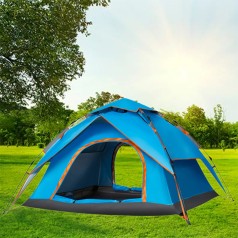 Lều cắm trại 2 lớp tự bung dùng cho 4-6 người gấp gọn tiện lợi