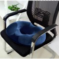 Đệm lót ghế ngồi y tế cao su non cao cấp cho người bệnh trĩ, Màu xanh đen	