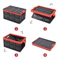 Thùng đựng đồ gấp gọn để cốp xe ô tô dung tích lớn, 30 lít (không kèm lót)
