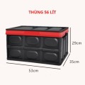 Thùng đựng đồ gấp gọn để cốp xe ô tô dung tích lớn, 30 lít (không kèm lót)