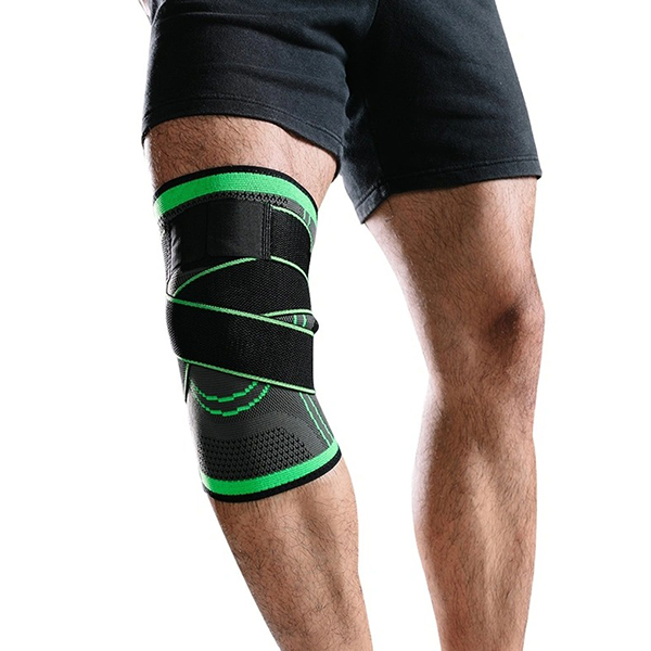 Đai đeo bảo vệ đầu gối co giãn trợ lực