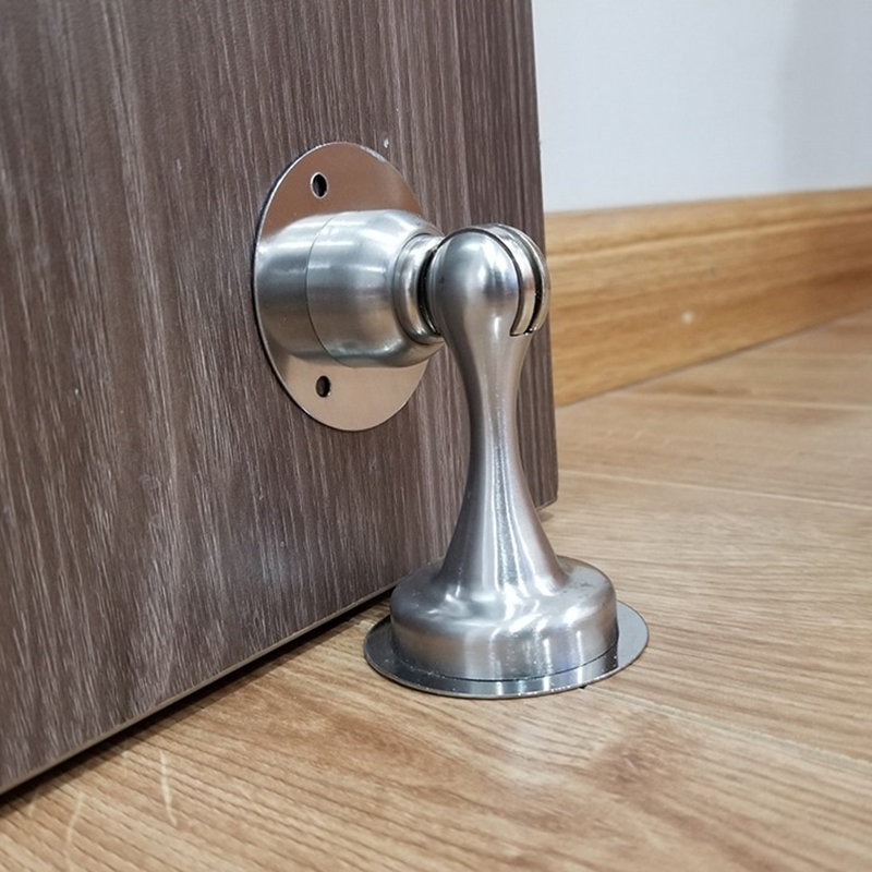 Chặn cửa nam châm siêu hít giữ cửa gỗ nặng chống gió lùa