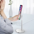 Giá đỡ điện thoại, máy tính bảng tùy chỉnh độ cao linh hoạt, Màu đen