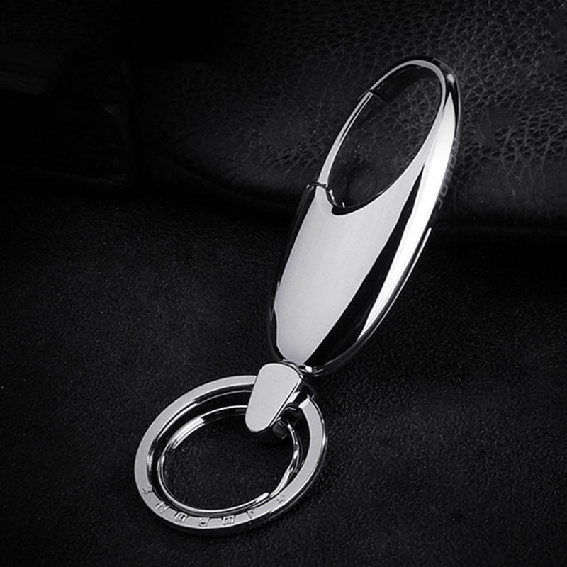 Móc khoá ô tô xe máy kim loại sáng bóng cao cấp