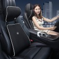 Bộ gối tựa đầu ô tô, gối tựa lưng ô tô cao cấp, Màu đen
