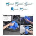 Khăn lau xe ô tô chuyên dụng mềm mịn và thấm hút tốt, Loại 35cm x 35cm	