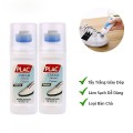 Set 2 chai tẩy giày Plac đa năng kèm đầu chà dễ sử dụng