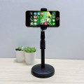 Giá đỡ có chân đế, kẹp điện thoại để bàn đa năng tiện dụng xoay 270 độ